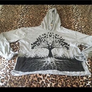 Sure infinity long sleeve t shirt hoodie Sz L